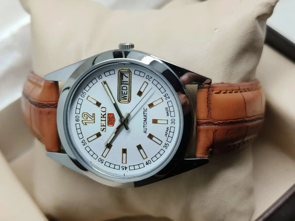 Seiko 5 Vintage Automatic NOS Style – Refurbished Watch National Watches