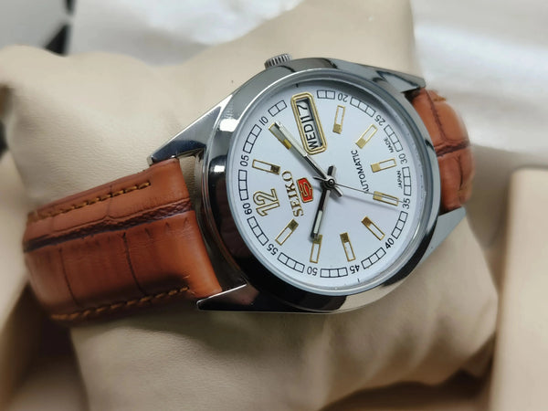 Seiko 5 Vintage Automatic NOS Style – Refurbished Watch National Watches