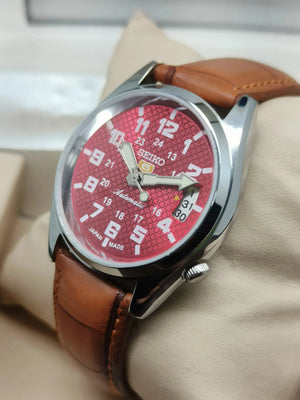 Seiko 5 Vintage Orange Dial – Restored Statement Watch National Watches