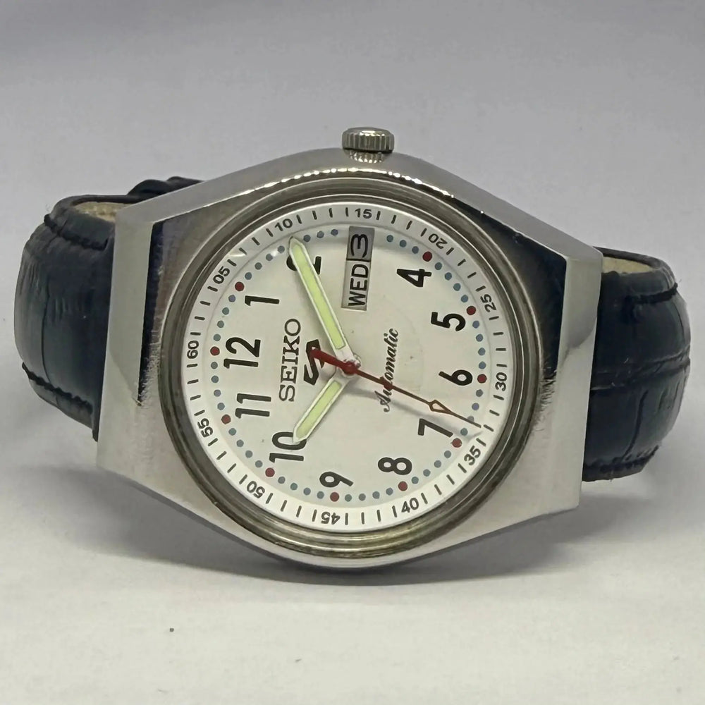 Seiko 5 Automatic Vintage Watch | Refurbished Japan Movement | Classic Men’s Wristwatch National Watches