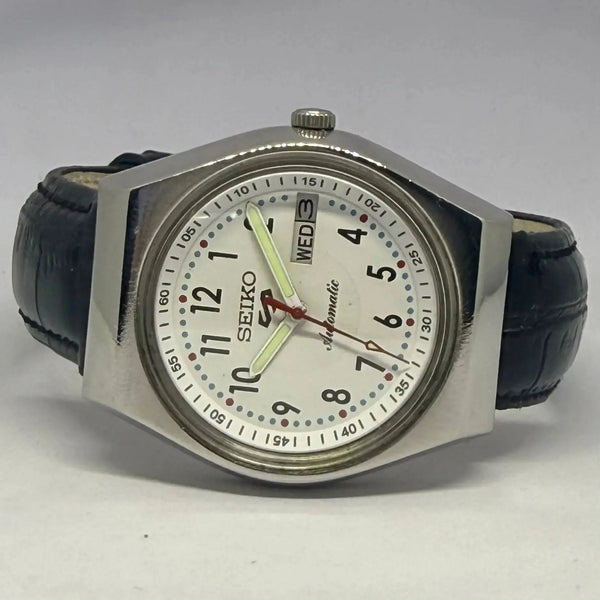 Seiko 5 Automatic Vintage Watch | Refurbished Japan Movement | Classic Men’s Wristwatch National Watches
