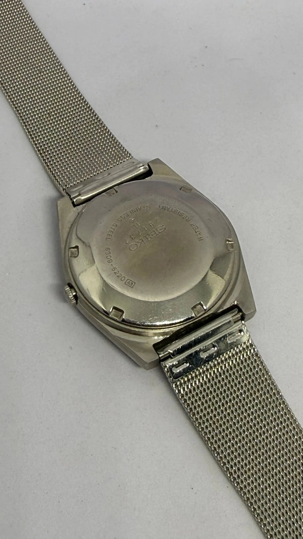 Rare Seiko 5 Watch | Refurbished Original Japan Movement | Collectible Retro Style National Watches