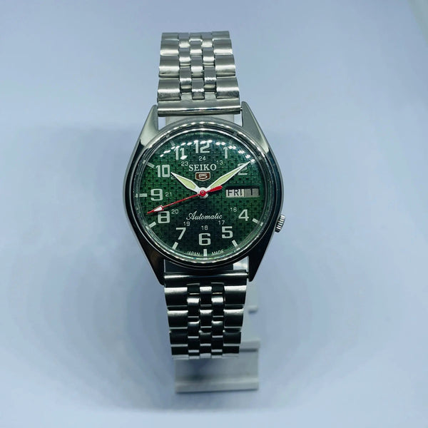 Seiko 5 Automatic Vintage Watch – Refurbished | Japan Made | Timeless Men’s Classic National Watches
