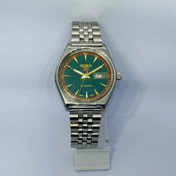 Seiko 5 Automatic Vintage Watch – Refurbished | Japan Made | Timeless Men’s Classic National Watches