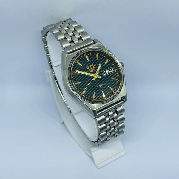 Seiko 5 Automatic Vintage Watch – Refurbished | Japan Made | Timeless Men’s Classic National Watches