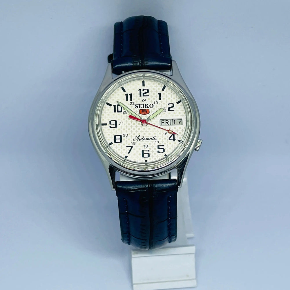 Seiko 5 Automatic Vintage Watch – Refurbished | Japan Made | Timeless Men’s Classic National Watches