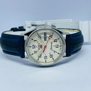 Seiko 5 Automatic Vintage Watch – Refurbished | Japan Made | Timeless Men’s Classic National Watches
