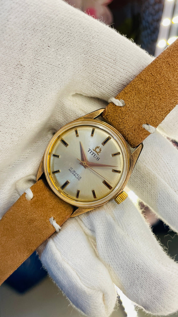 Vintage West End Prima Automatic Watch Black Dial Day Date Swiss Made Military Style National Watches