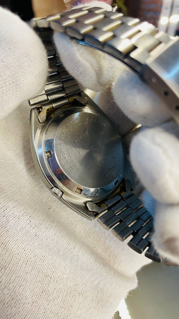 Vintage West End Prima Automatic Watch Black Dial Day Date Swiss Made Military Style National Watches