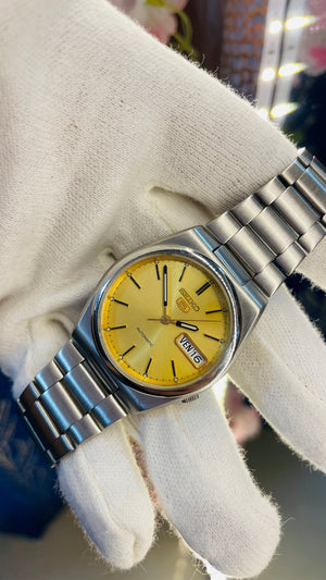 Vintage West End Prima Automatic Watch Black Dial Day Date Swiss Made Military Style National Watches