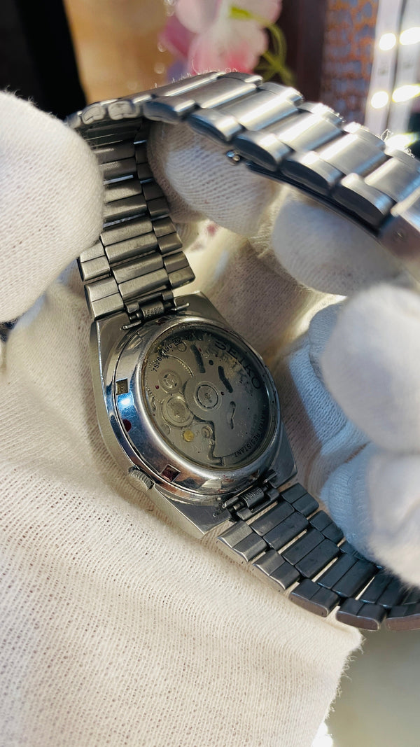 Vintage West End Prima Automatic Watch Black Dial Day Date Swiss Made Military Style National Watches