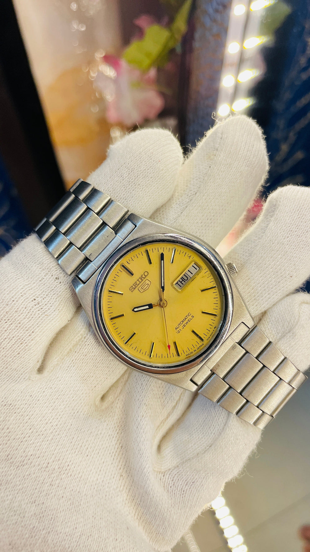 Vintage West End Prima Automatic Watch Black Dial Day Date Swiss Made Military Style National Watches