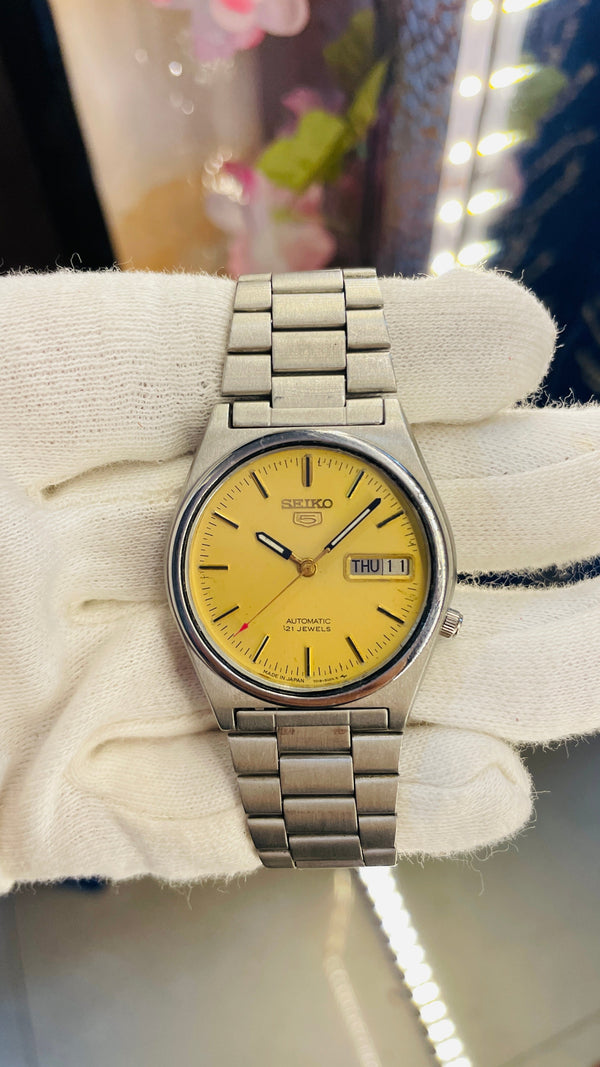Vintage West End Prima Automatic Watch Black Dial Day Date Swiss Made Military Style National Watches