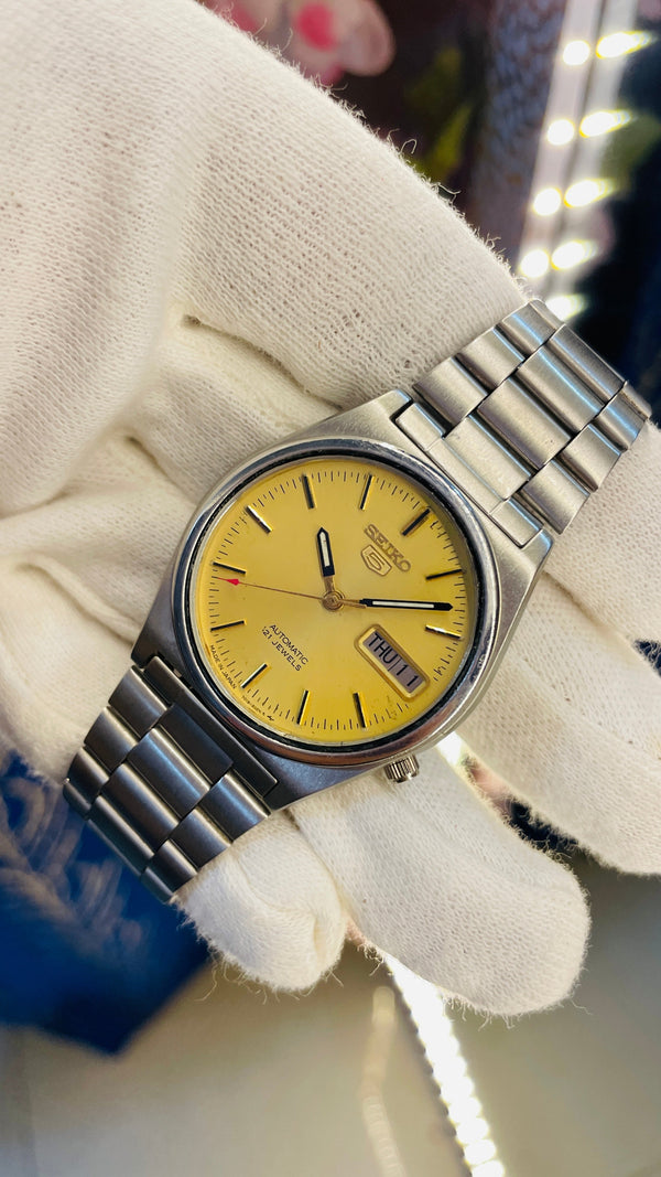 Vintage West End Prima Automatic Watch Black Dial Day Date Swiss Made Military Style National Watches