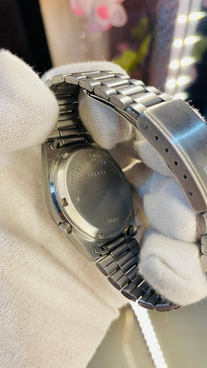 Vintage West End Prima Automatic Watch Black Dial Day Date Swiss Made Military Style National Watches
