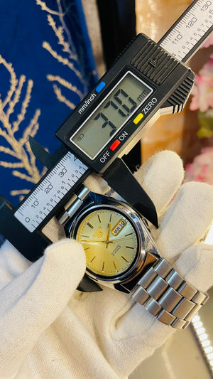 Vintage West End Prima Automatic Watch Black Dial Day Date Swiss Made Military Style National Watches