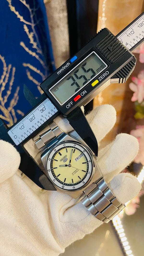 Vintage West End Prima Automatic Watch Black Dial Day Date Swiss Made Military Style National Watches