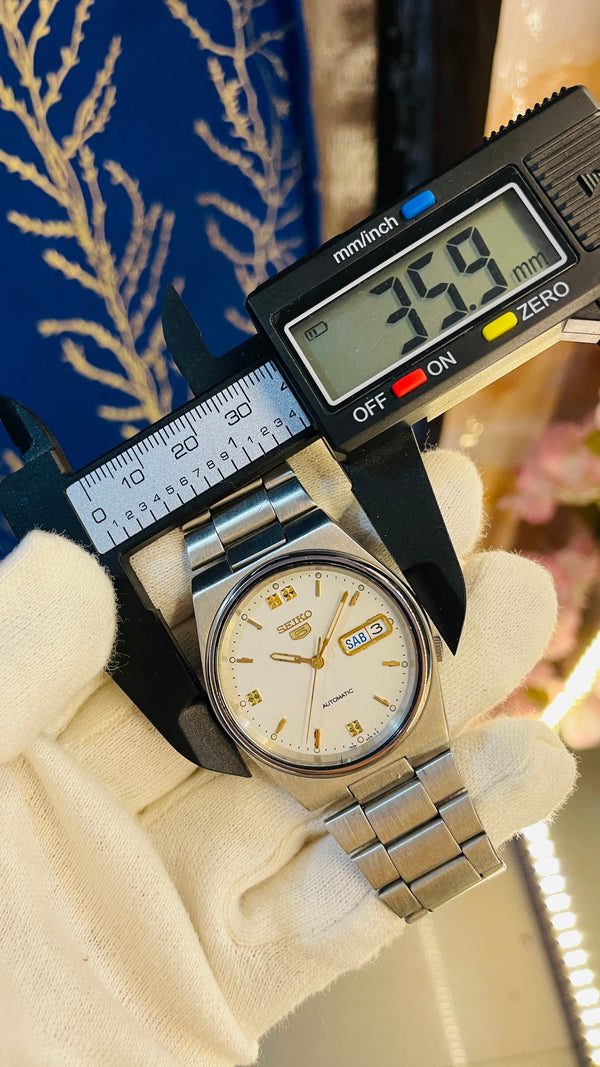 Vintage West End Prima Automatic Watch Black Dial Day Date Swiss Made Military Style National Watches