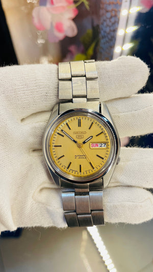 Vintage West End Prima Automatic Watch Black Dial Day Date Swiss Made Military Style National Watches