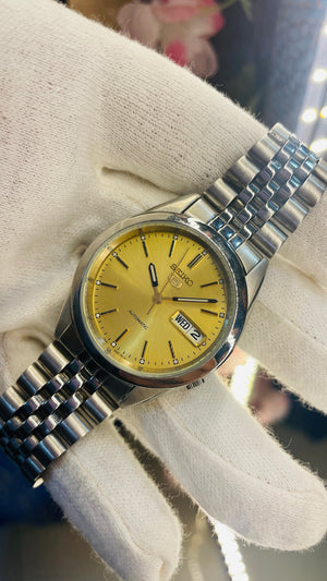 Vintage West End Prima Automatic Watch Black Dial Day Date Swiss Made Military Style National Watches