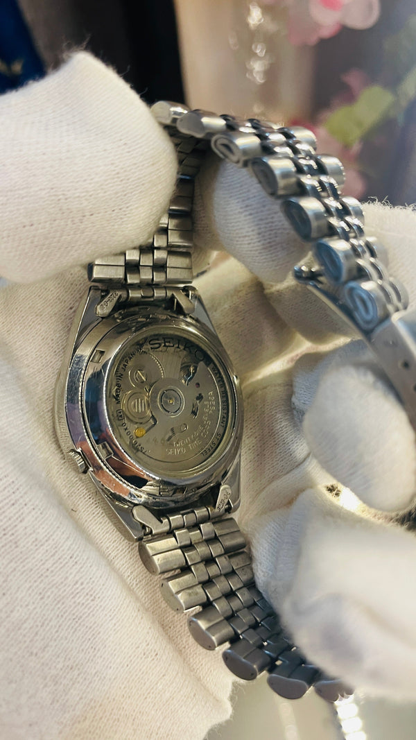 Vintage West End Prima Automatic Watch Black Dial Day Date Swiss Made Military Style National Watches
