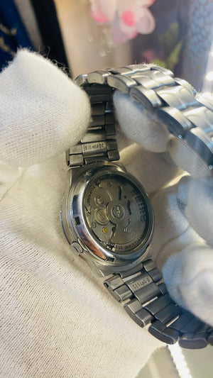 Vintage West End Prima Automatic Watch Black Dial Day Date Swiss Made Military Style National Watches