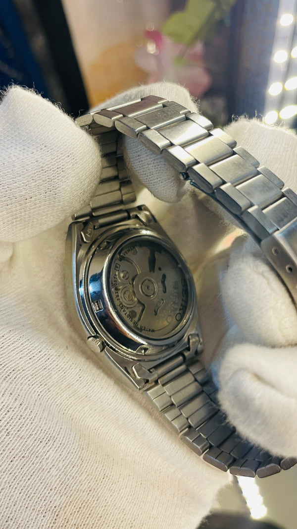 Vintage West End Prima Automatic Watch Black Dial Day Date Swiss Made Military Style National Watches