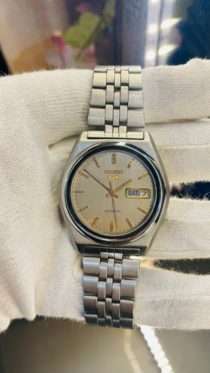 Vintage West End Prima Automatic Watch Black Dial Day Date Swiss Made Military Style National Watches