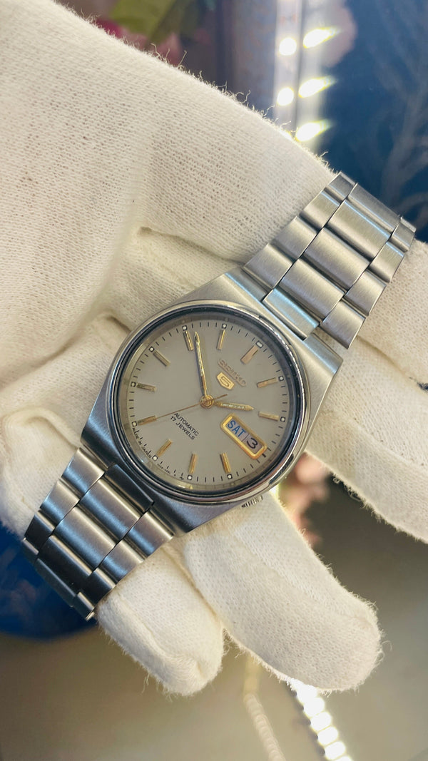 Vintage West End Prima Automatic Watch Black Dial Day Date Swiss Made Military Style National Watches