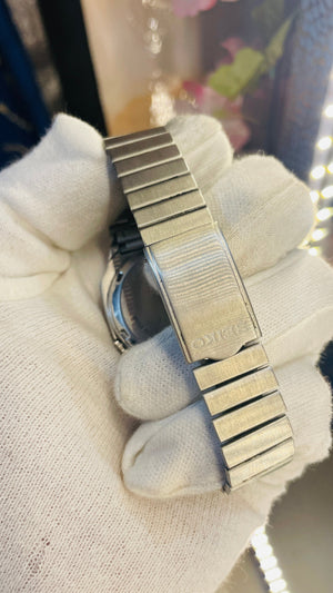 Vintage West End Prima Automatic Watch Black Dial Day Date Swiss Made Military Style National Watches