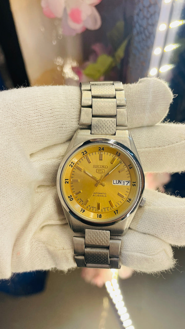 Vintage West End Prima Automatic Watch Black Dial Day Date Swiss Made Military Style National Watches