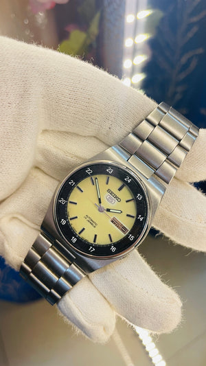Vintage West End Prima Automatic Watch Black Dial Day Date Swiss Made Military Style National Watches