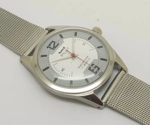 Hmt Pilot Mechanical Handwinding Movement stainless Steel Para Shock 17 Jewels Analog Dial Wrist Watch For Men National Watches