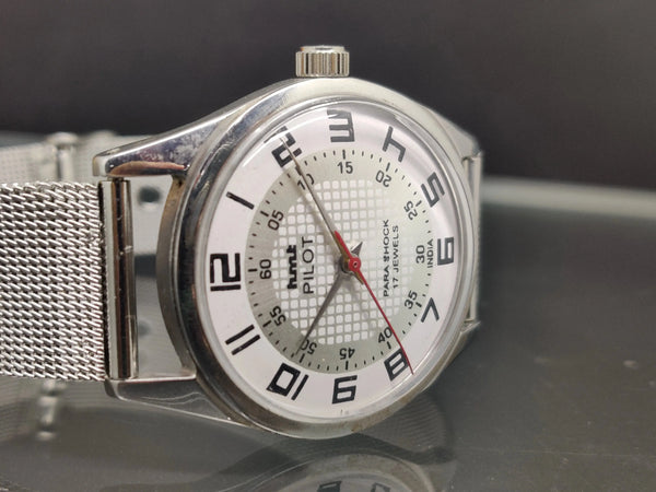 Hmt Pilot Mechanical Handwinding Movement stainless Steel Para Shock 17 Jewels Analog Dial Wrist Watch For Me National Watches