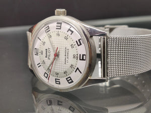 Hmt Pilot Mechanical Handwinding Movement stainless Steel Para Shock 17 Jewels Analog Dial Wrist Watch For Me National Watches
