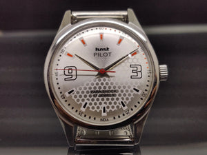 Hmt Pilot Mechanical Handwinding Movement stainless Steel Para Shock 17 Jewels Analog Dial Wrist Watch For Me National Watches