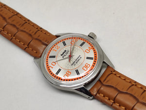 Hmt Pilot Mechanical Handwinding Movement leather Jewels Analog Dial Wrist Watch For Me - National Watches