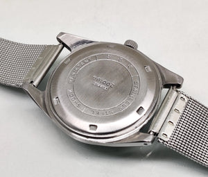 Hmt Pilot Mechanical Handwinding Movement stainless Steel Para Shock 17 Jewels Analog Dial Wrist Watch For Men National Watches
