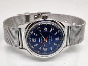 Hmt Pilot Mechanical Handwinding Movement stainless Steel Para Shock 17 Jewels Analog Dial Wrist Watch For Men National Watches