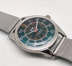 Hmt Pilot Mechanical Handwinding Movement stainless Steel Para Shock 17 Jewels Analog Dial Wrist Watch For Men National Watches