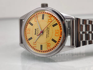 Hmt Pilot Mechanical Handwinding Movement stainless Steel Para Shock 17 Jewels Analog Dial Wrist Watch For Men National Watches