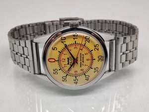 Hmt Pilot Mechanical Handwinding Movement stainless Steel Para Shock 17 Jewels Analog Dial Wrist Watch For Men National Watches