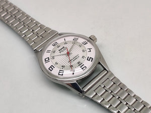 Hmt Pilot Mechanical Handwinding Movement stainless Steel Para Shock 17 Jewels Analog Dial Wrist Watch For Men National Watches