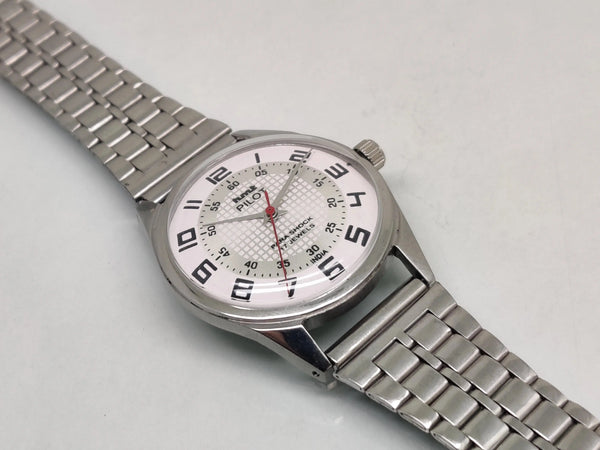 Hmt Pilot Mechanical Handwinding Movement stainless Steel Para Shock 17 Jewels Analog Dial Wrist Watch For Men National Watches