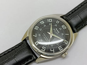 Hmt Pilot Mechanical Handwinding Movement stainless Steel Para Shock 17 Jewels Analog Dial Wrist Watch For Men National Watches