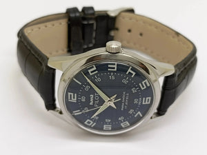 Hmt Pilot Mechanical Handwinding Movement stainless Steel Para Shock 17 Jewels Analog Dial Wrist Watch For Men National Watches
