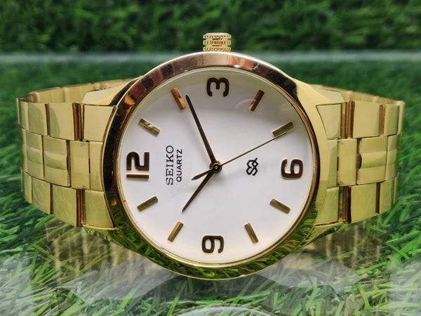 Seiko Silim Quartz Watch – Sleek, Durable & Stylish Timepiece for Men/Women - National Watches