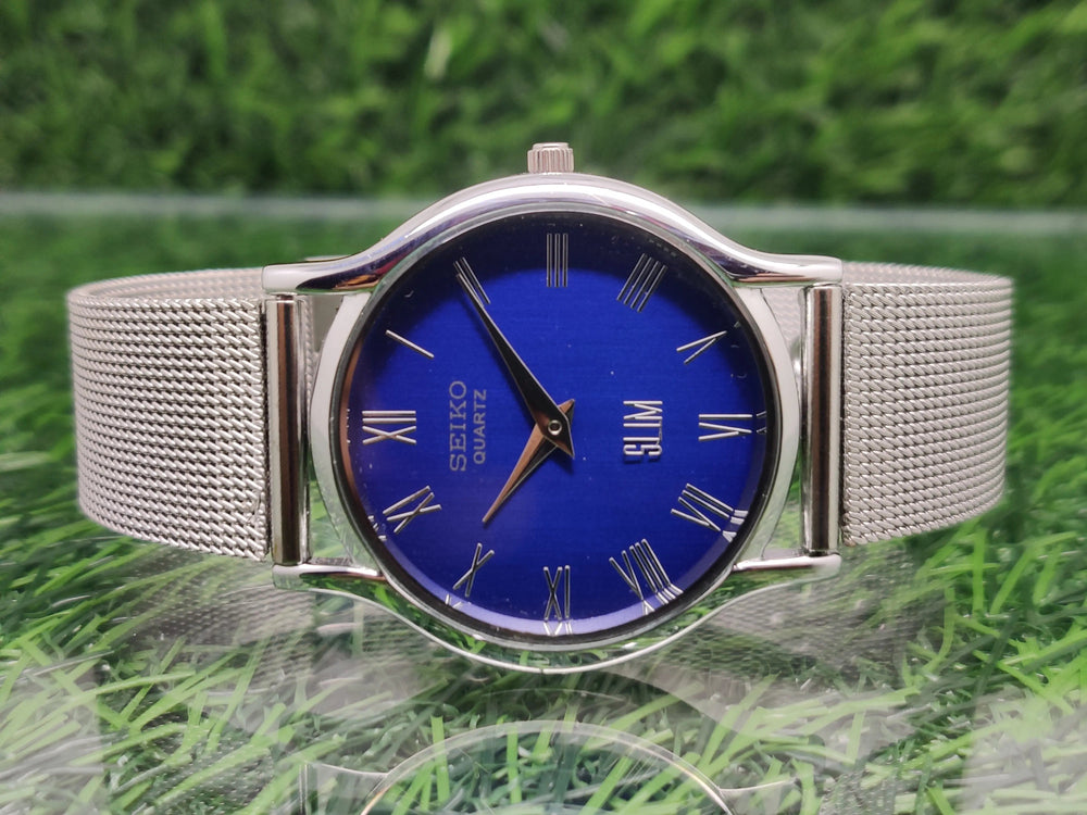 Seiko Silim Quartz Watch – Sleek, Durable & Stylish Timepiece for Men/Women - National Watches