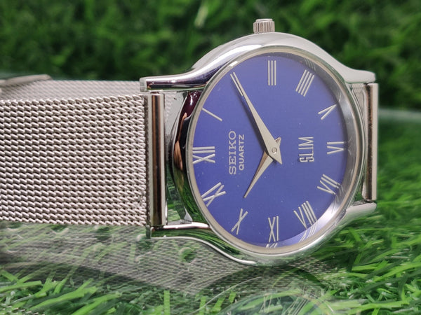 Seiko Silim Quartz Watch – Sleek, Durable & Stylish Timepiece for Men/Women - National Watches