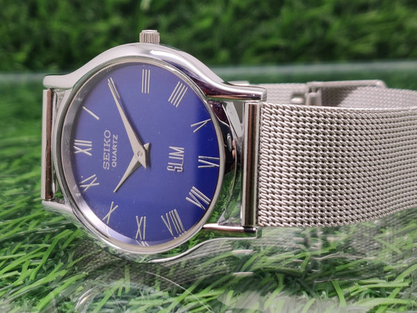 Seiko Silim Quartz Watch – Sleek, Durable & Stylish Timepiece for Men/Women - National Watches